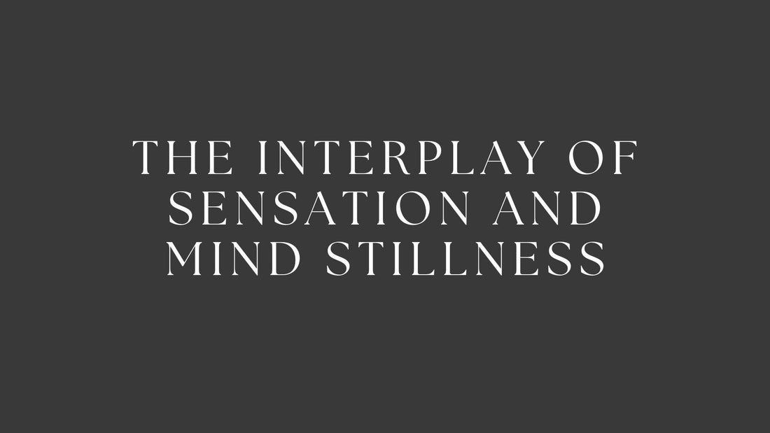 The Interplay of Sensation and Mind Stillness