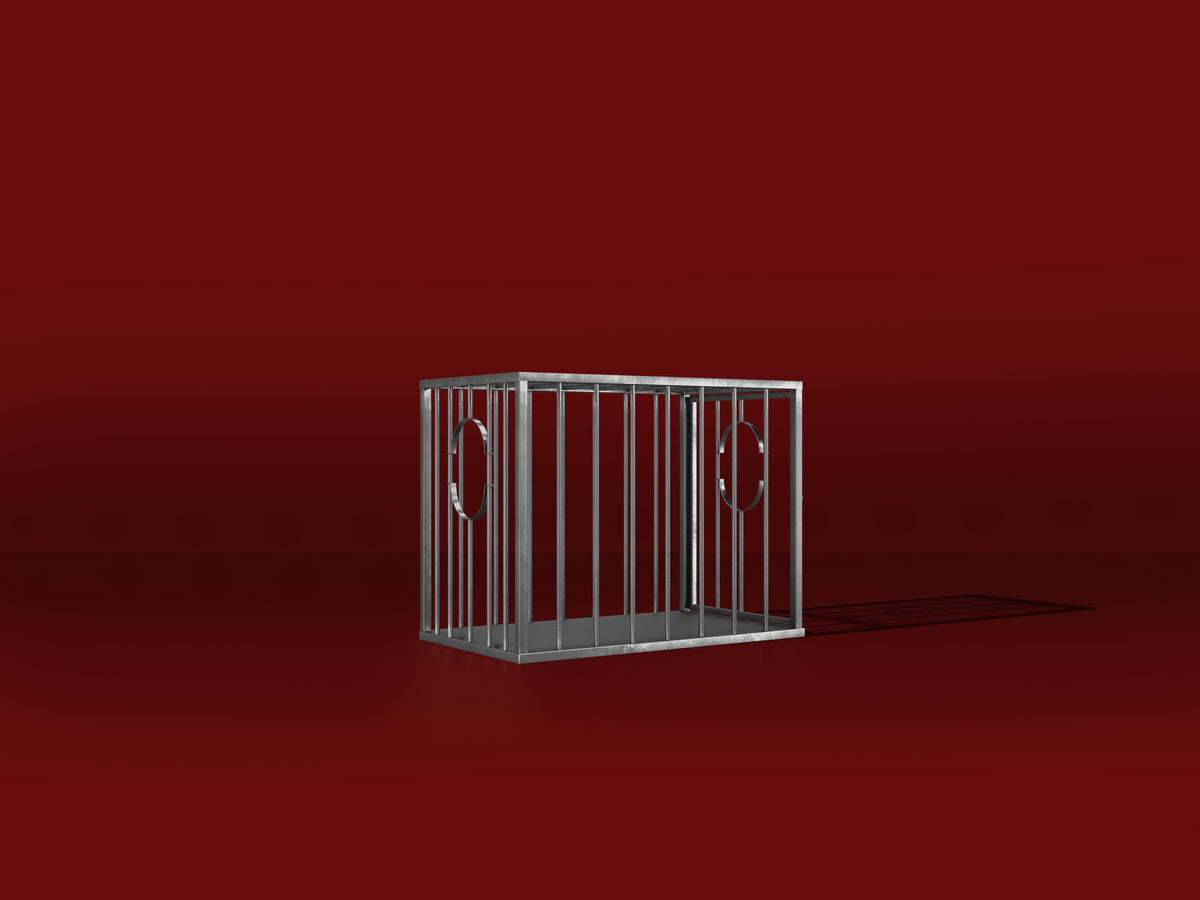 BDSM Cages | Bespoke Steel Confinement | Sanctum Domina