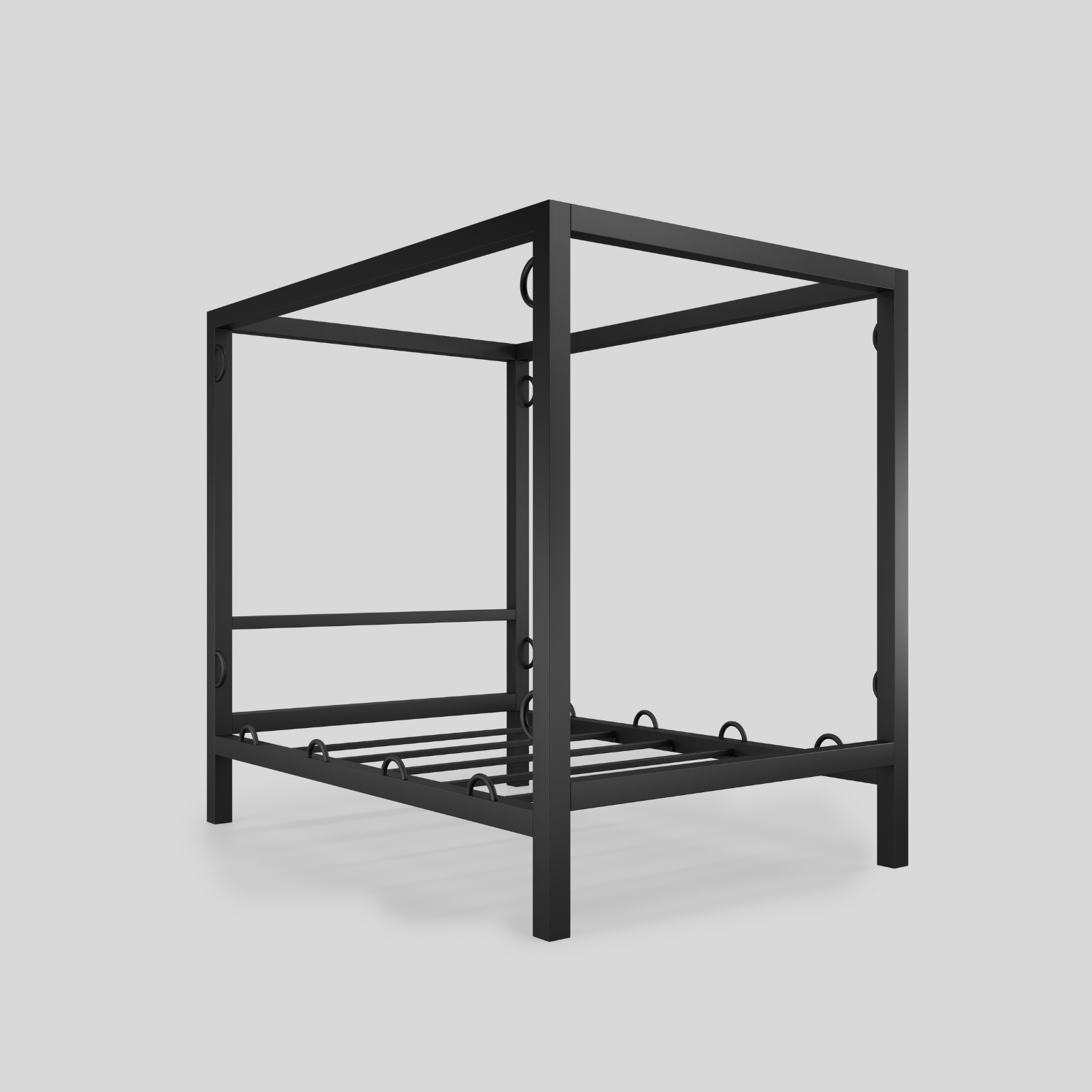the second angled profile of the axis bdsm bed frame by sanctum domina