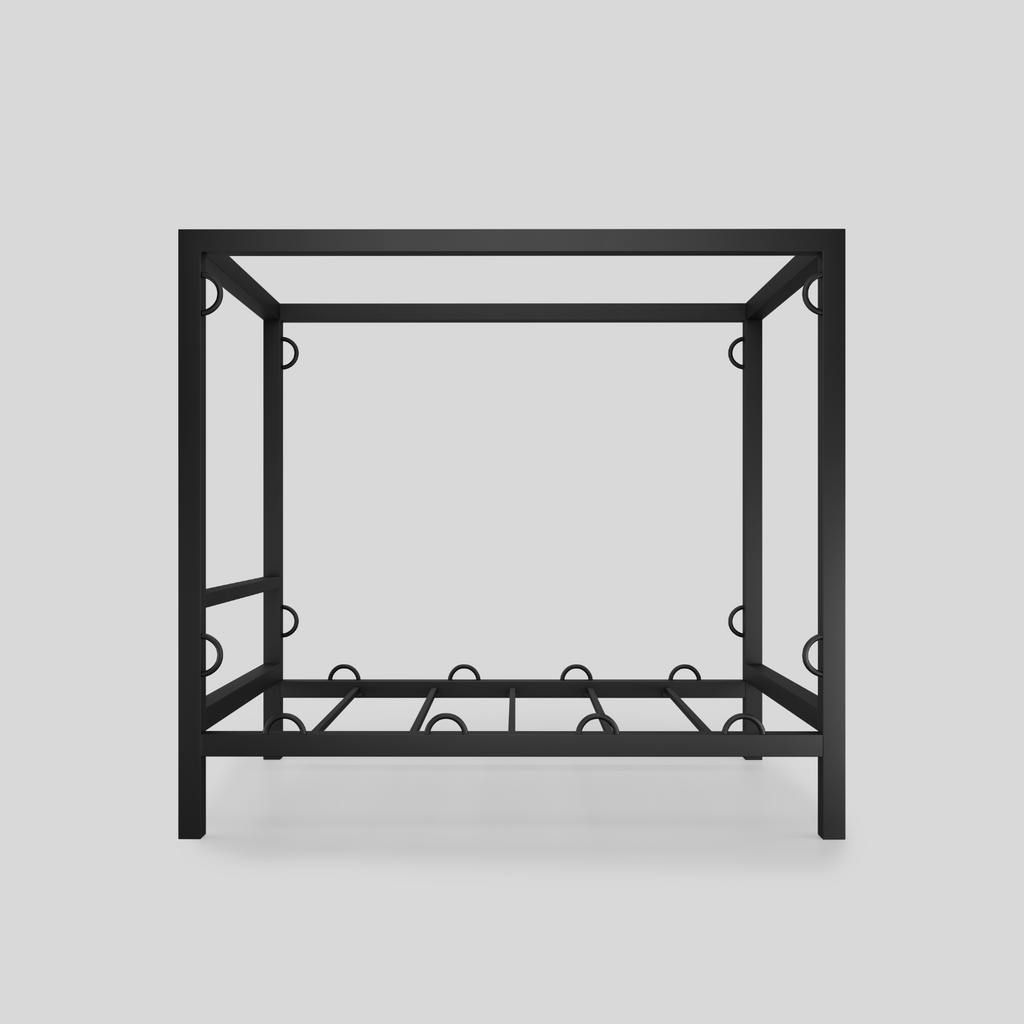 the side profile of the axis bdsm bed frame by sanctum domina