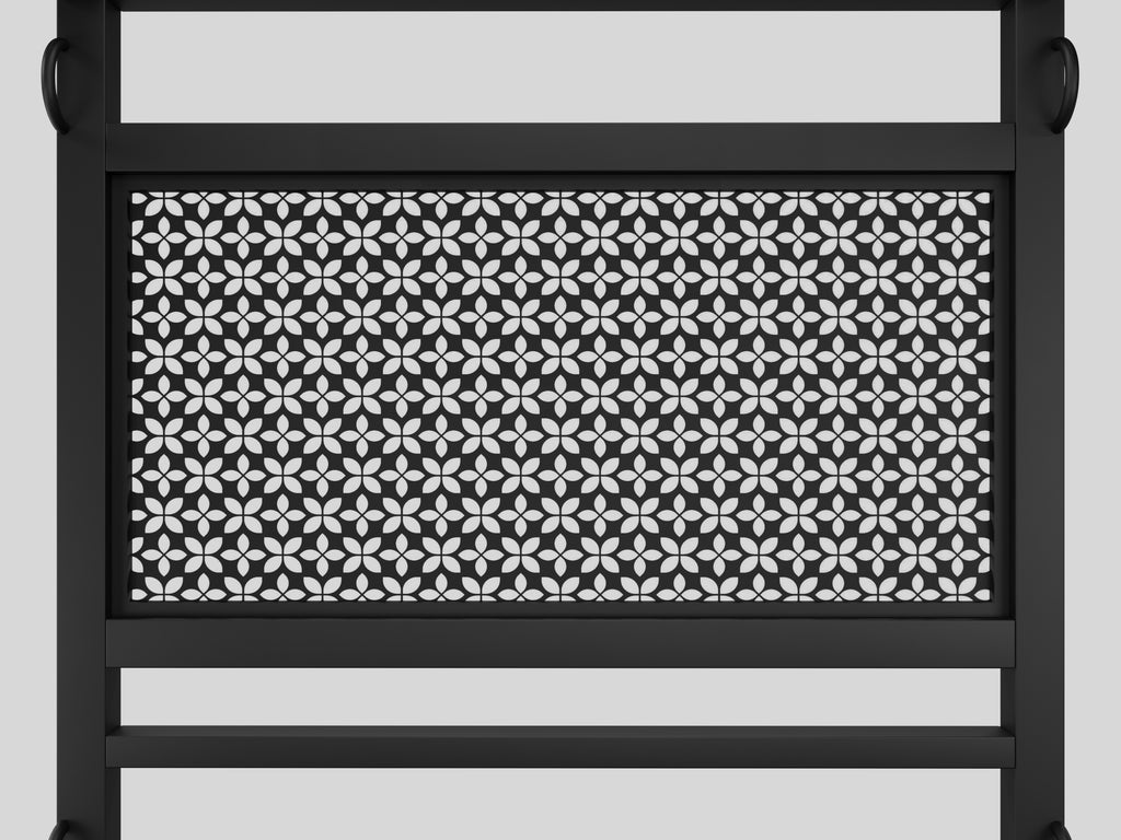 a close up shot of the eden head board design