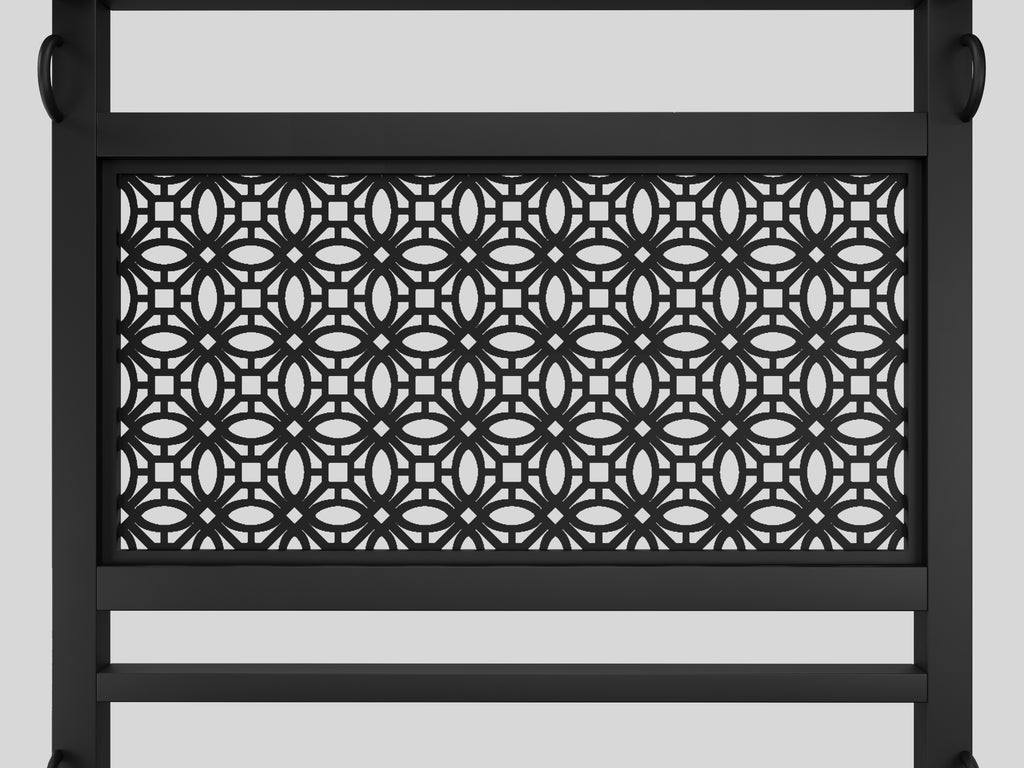 a close up shot of the paragon head board design